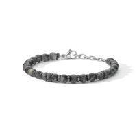Bracelet Comete Man District in  Surgical steel  Labradorite UBR 1246 - UBR 1246